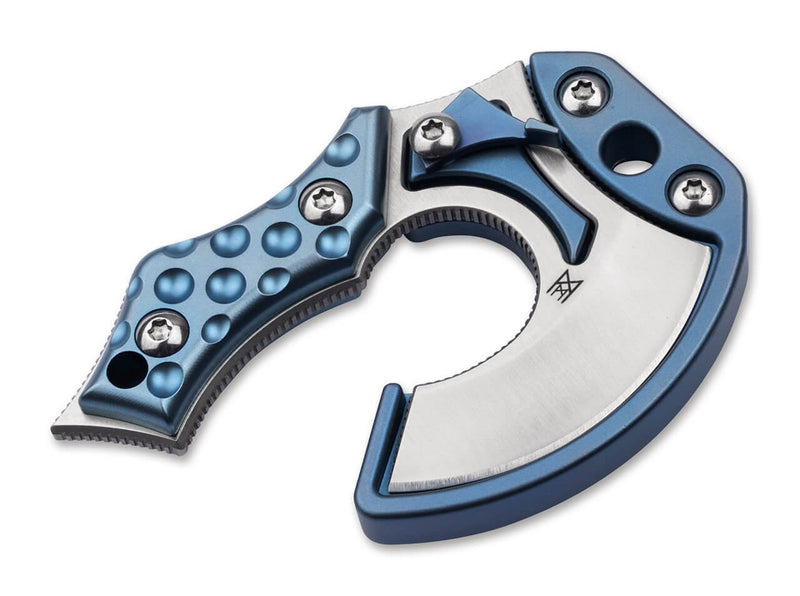 Midgards Messer Nori Nano V2 Titan Blau