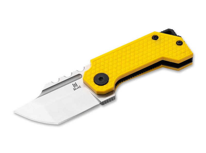 Midgards Messer Thunrar Nano Folder Gelb