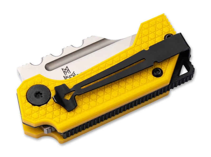 Midgards Messer Thunrar Nano Folder Gelb