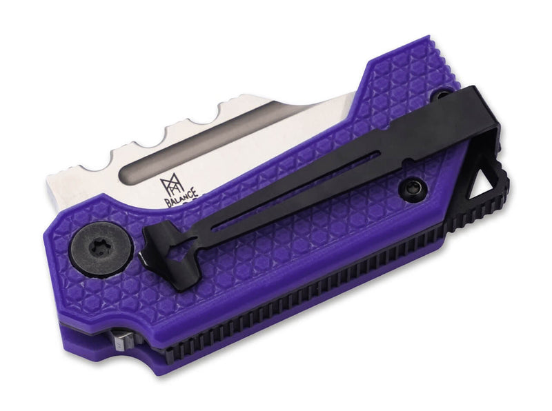 Midgards Messer Thunrar Nano Folder Lila