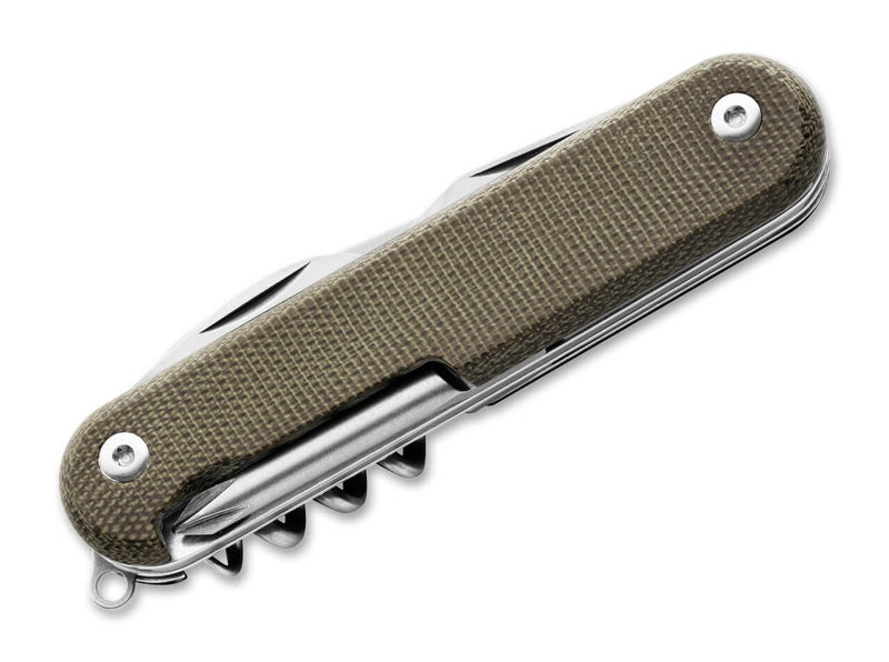 MKM Campo 7 MagnaCut Micarta Green