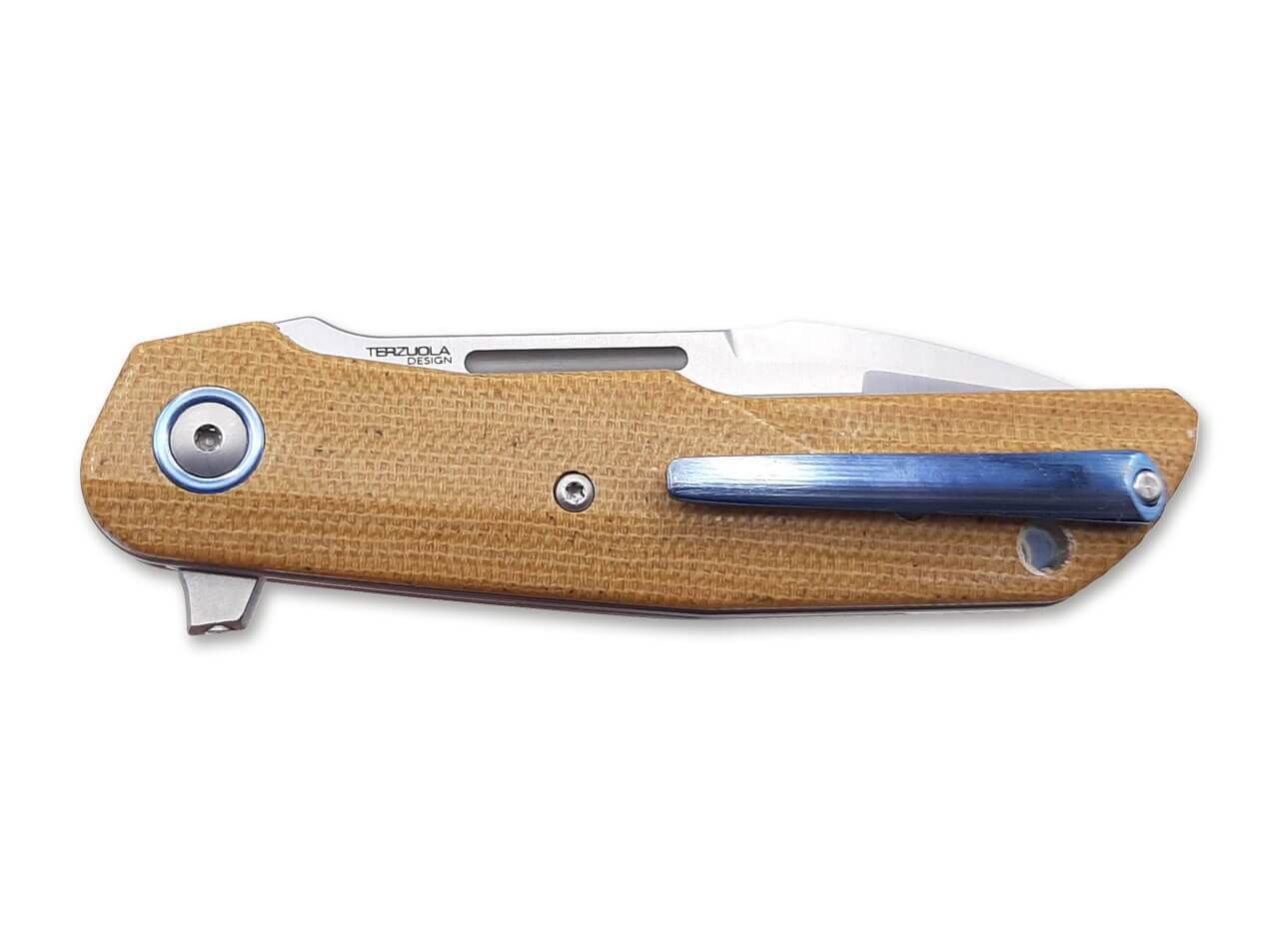 MKM Clap Micarta Brown