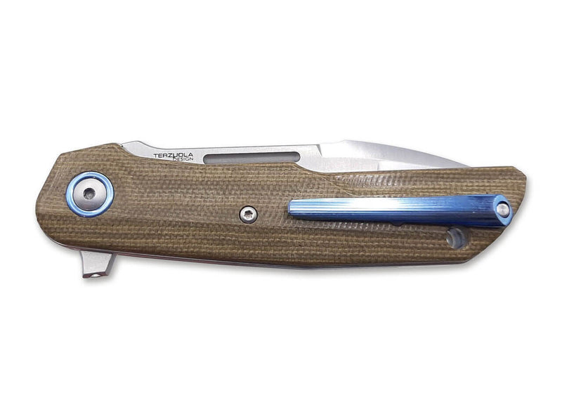 MKM Clap Micarta Green