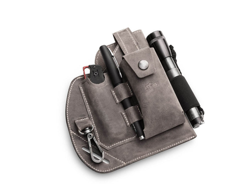 MKM EDC Belt Organizer Sheath Grey