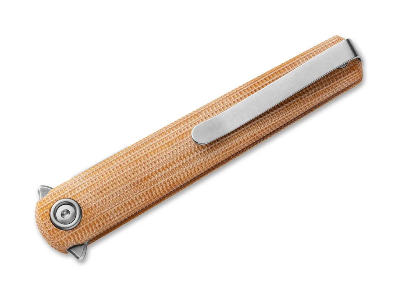 MKM Flame Light Dagger Micarta Natural