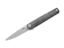 MKM Flame Light Drop Point Micarta Black
