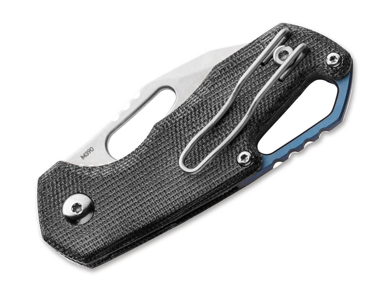 MKM Isonzo M390 Clippoint Micarta Black