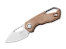 MKM Isonzo M390 Clippoint Micarta Natural