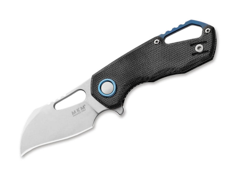 MKM Isonzo M390 Hawkbill Micarta Black