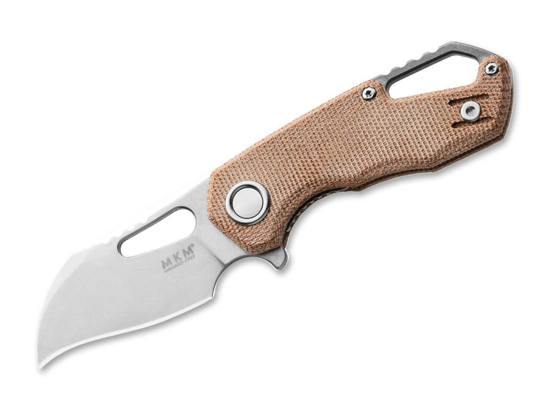 MKM Isonzo M390 Hawkbill Micarta Natural