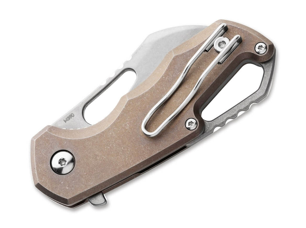Isonzo M390 Hawkbill Titanium Bronze