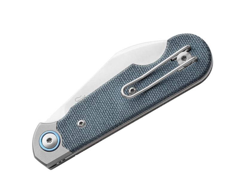 MKM Jaques Ti Micarta Denim