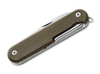 Malga 5 MagnaCut Micarta Green