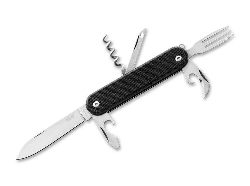MKM Malga 6 MagnaCut Micarta Black