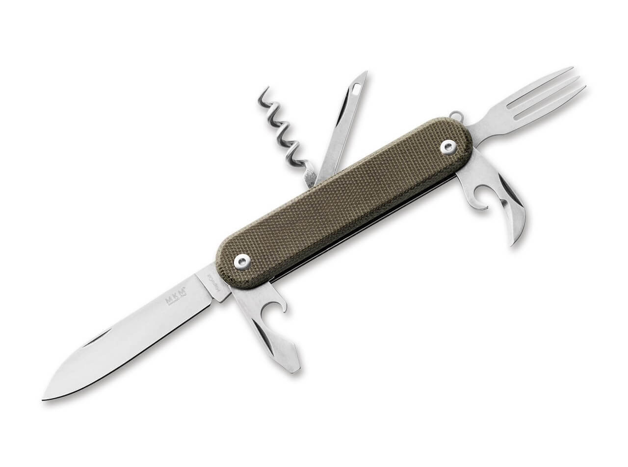 MKM Malga 6 MagnaCut Micarta Green