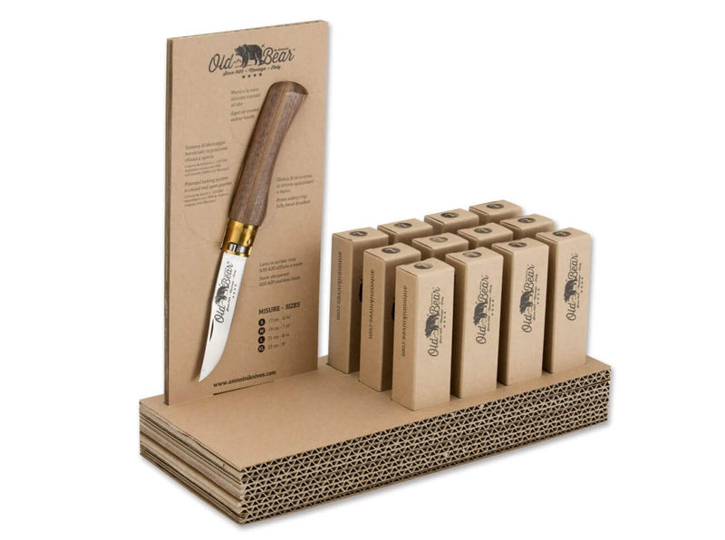 Old Bear L Walnuss Display Set