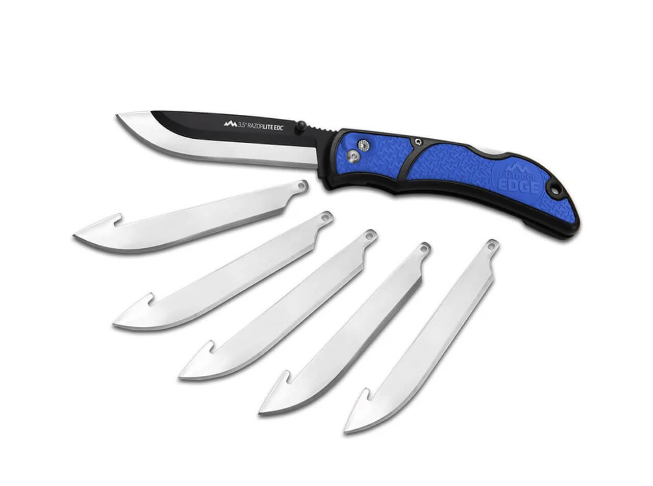 Outdoor Edge 3.5" RazorEDC Lite Blue Clam