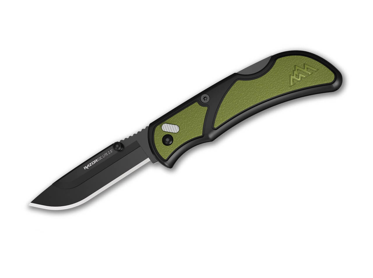 Outdoor Edge RazorEDC Lite 2.5" OD Green Clam Pack