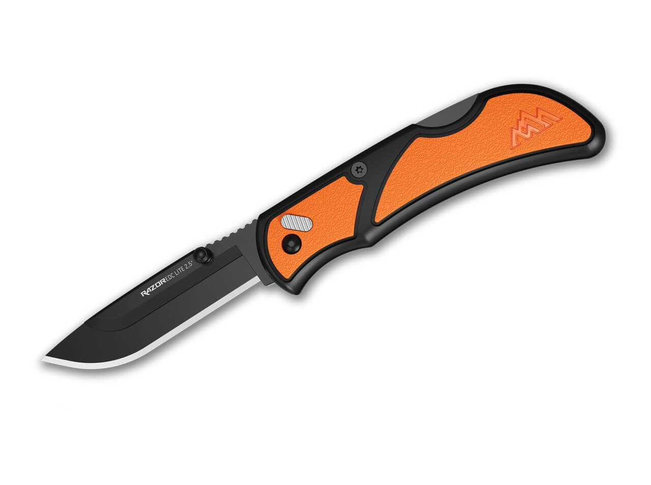 Outdoor Edge RazorEDC Lite 2.5" Orange Clam Pack