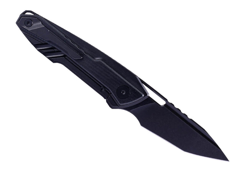 Real Steel Bullet Frame Lock Titanium G10 All Black
