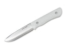 Real Steel Bushcraft III Convex White G10
