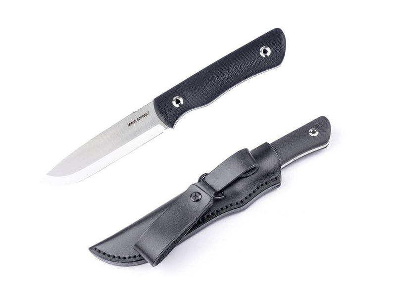 Real Steel Bushcraft Plus II 14C28N Black G10 Scandi
