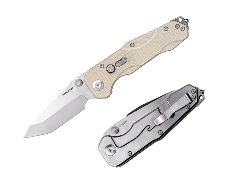 Real Steel Evolution Ironclad Tanto D2 Steel & Coyote G10