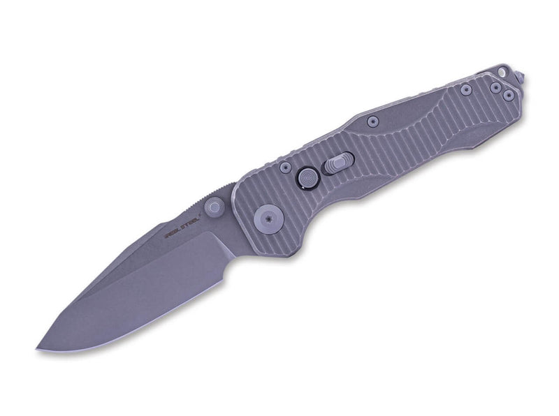 Real Steel Evolution Titanium Grey Droppoint SW