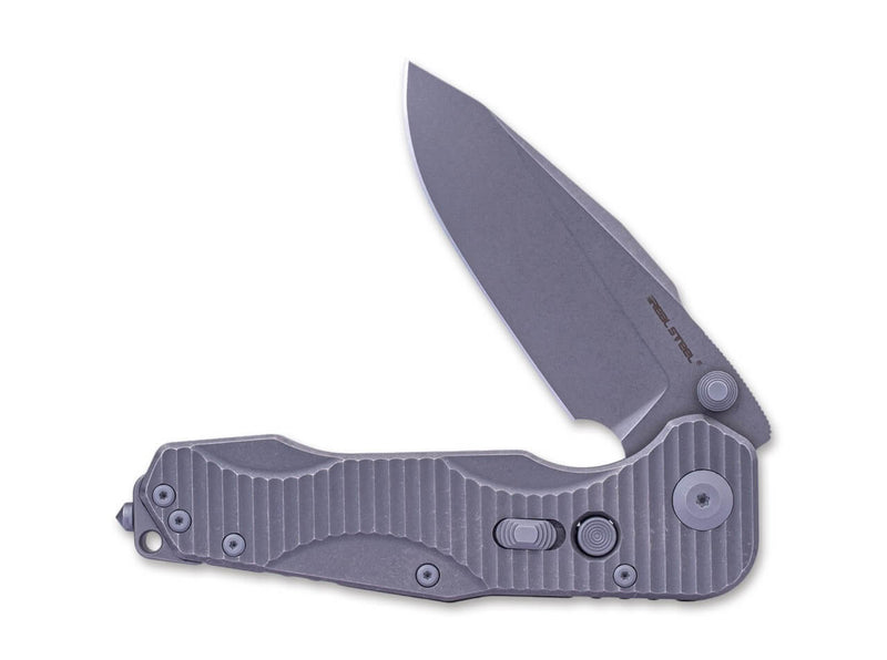 Real Steel Evolution Titanium Grey Droppoint SW