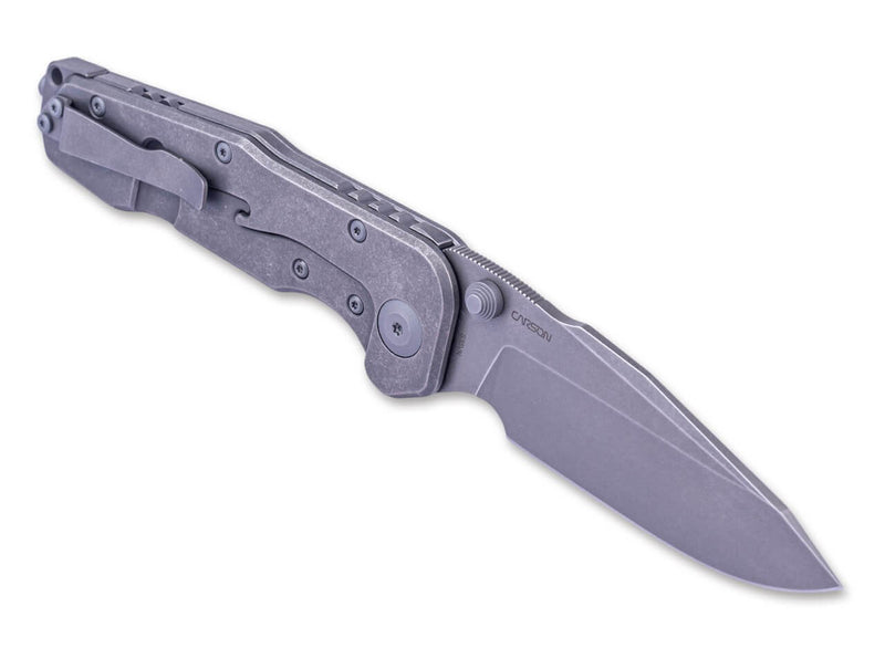 Real Steel Evolution Titanium Grey Droppoint SW