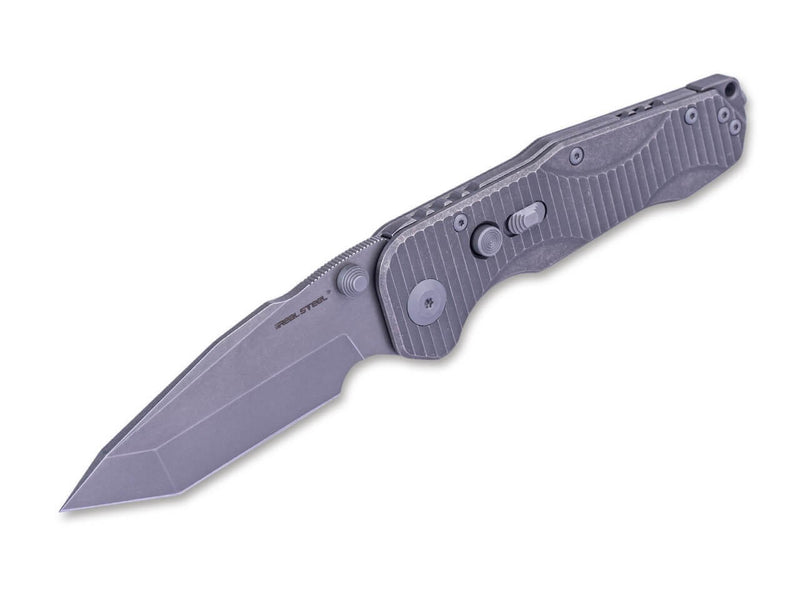 Real Steel Evolution Titanium Grey Tanto SW