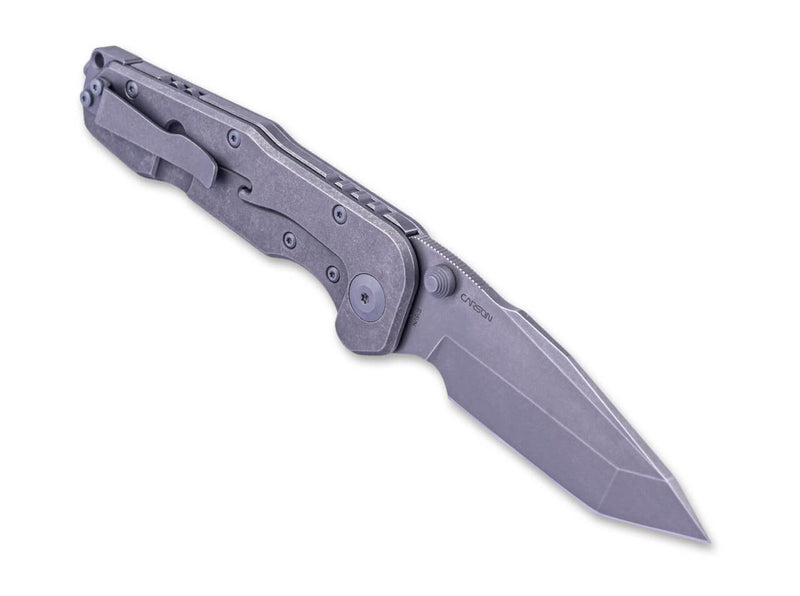 Real Steel Evolution Titanium Grey Tanto SW