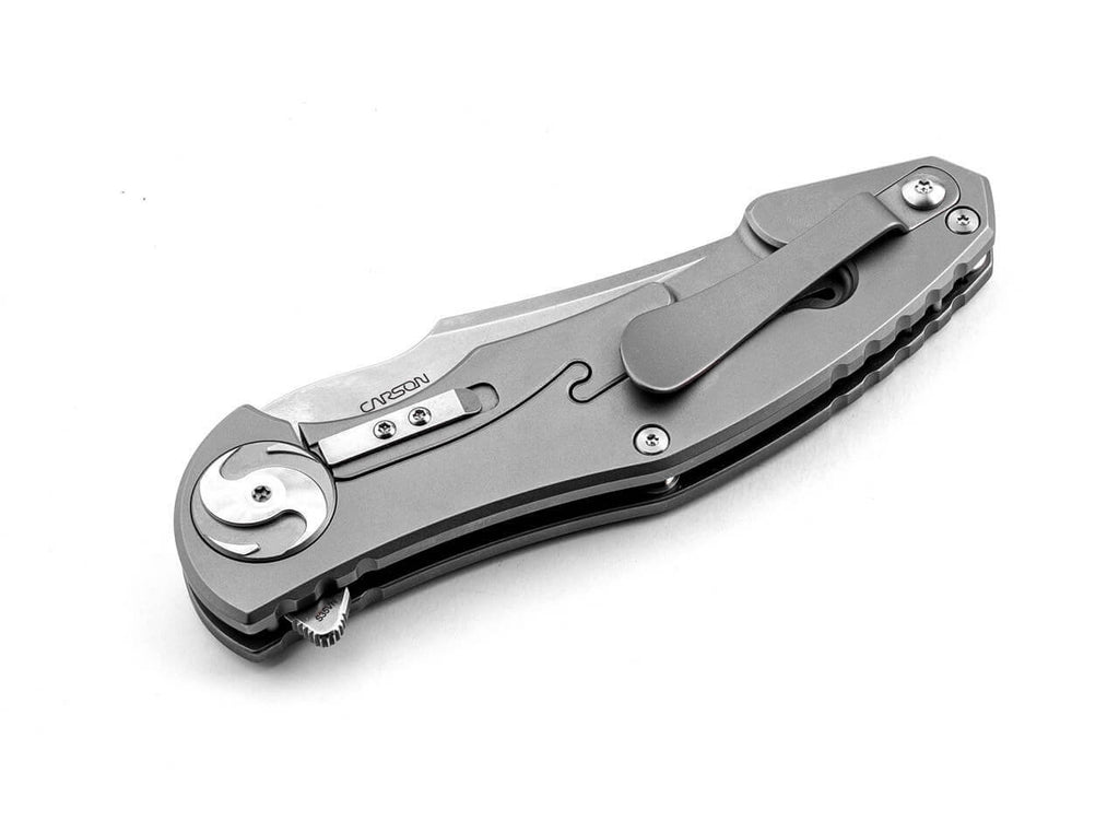 Exorcist S35VN Ti Fatcarbon Jungle Wear Three Scales