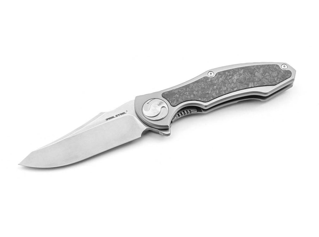 Exorcist S35VN Ti Shred CF One Scale