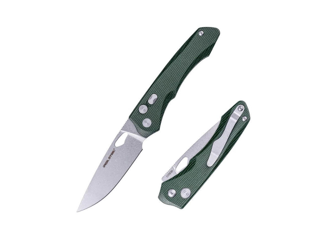 Griffin Pro Micarta Green Stonewash
