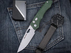 Griffin Pro Micarta Green Stonewash