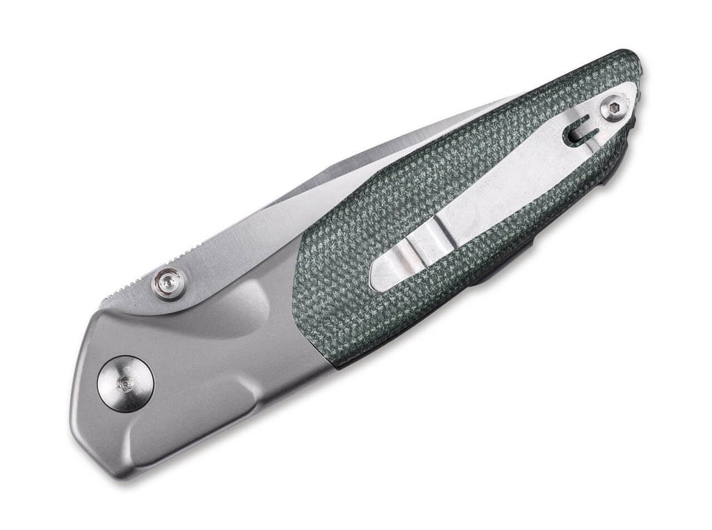 Hoeft Ti Micarta Green