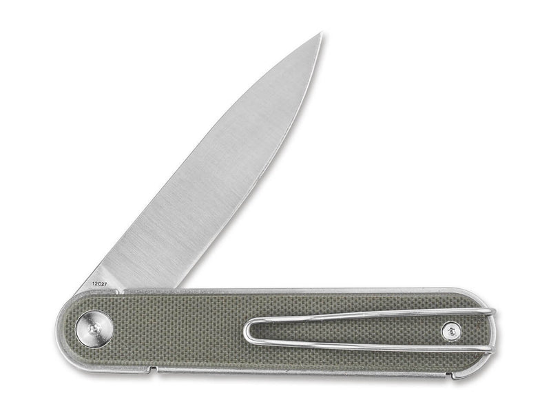 Real Steel Iris Flipper G10 OD Green