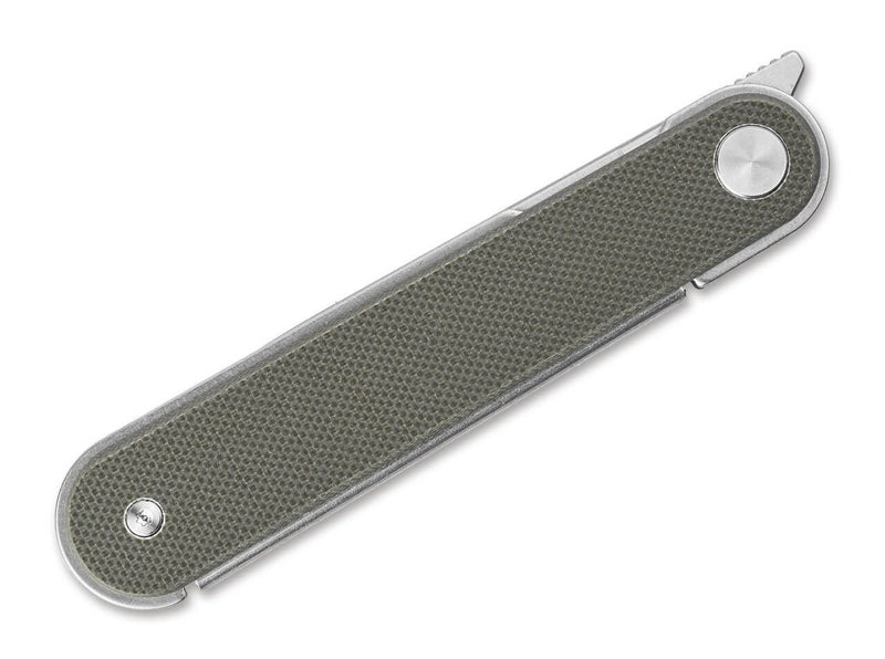 Real Steel Iris Front Flipper G10 OD Green