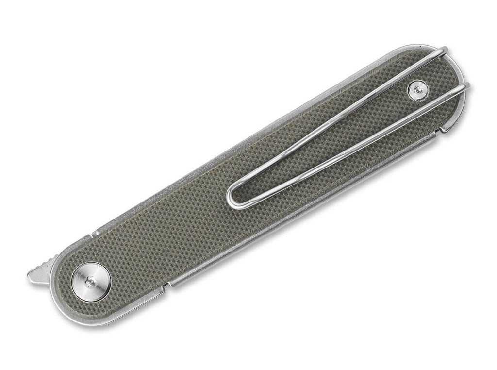 Iris Front Flipper G10 OD Green