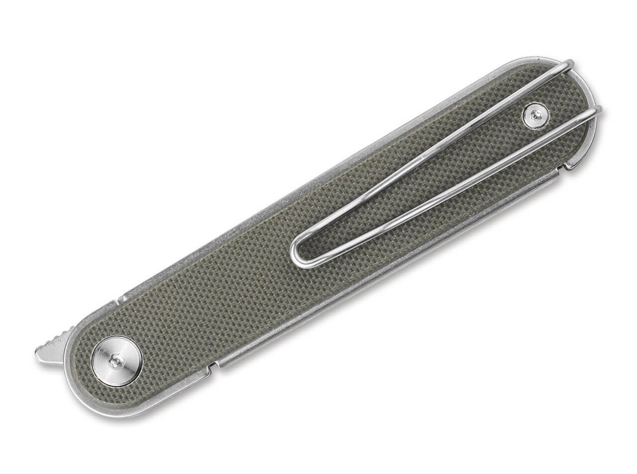 Iris Front Flipper G10 OD Green
