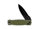 Real Steel Muninn G10 OD Green Black Blade