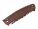 Real Steel Pathfinder Folder Micarta Brown