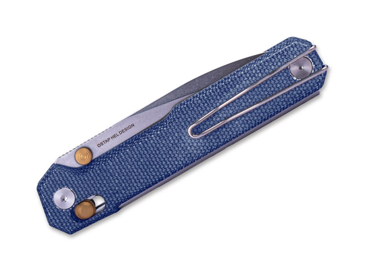 Real Steel Perix Denim Micarta