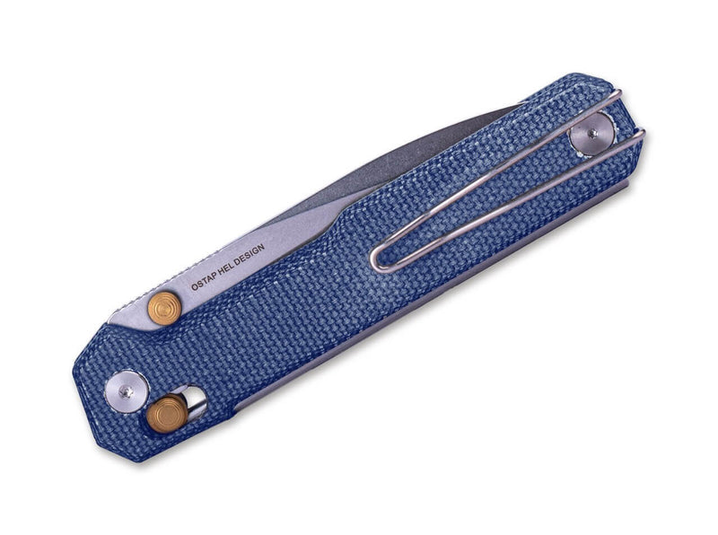 Real Steel Perix Denim Micarta