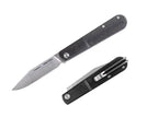 Real Barlow RB-1 Clippoint 12C27 Black PC ABS