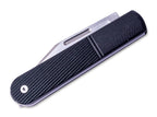 Real Barlow RB5 Clippoint G10 Black