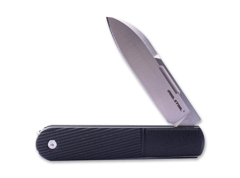 Real Steel Real Barlow RB5 Droppoint G10 Black