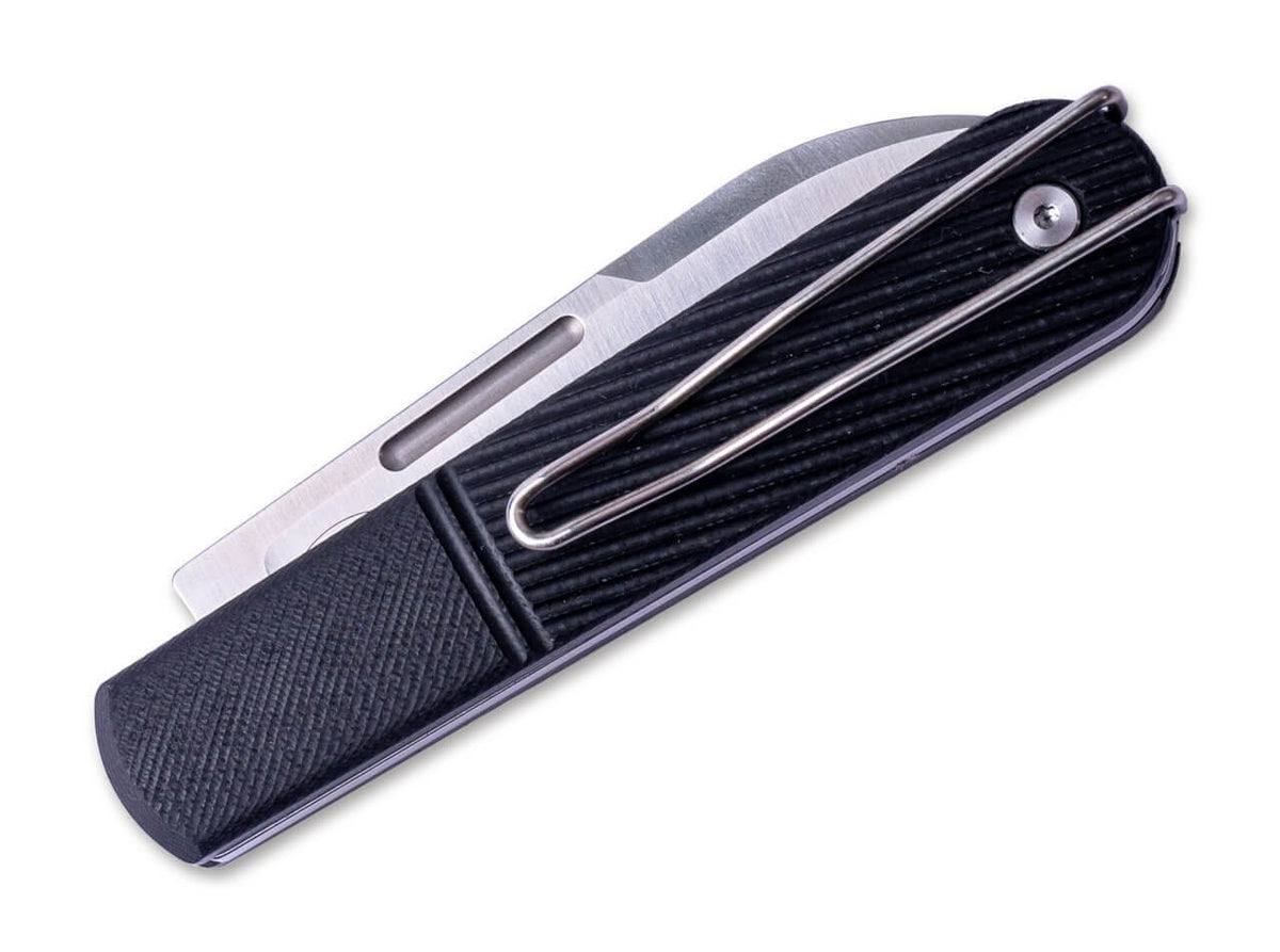 Real Barlow RB5 Droppoint G10 Black