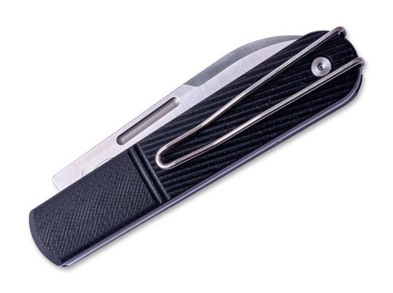 Real Steel Real Barlow RB5 Droppoint G10 Black